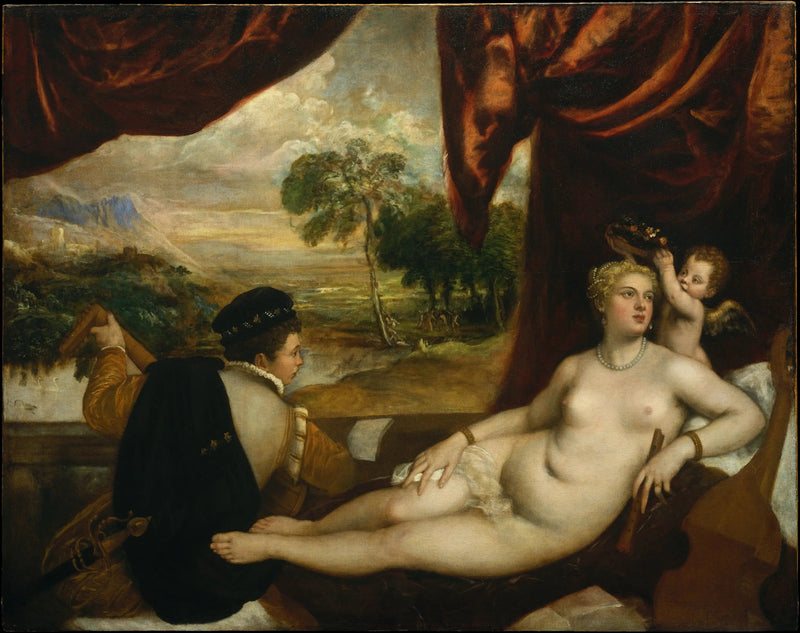 Venus och luthspelaren - Titian