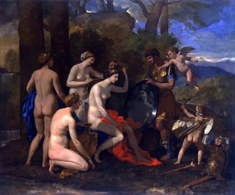 Venus och Mars - Nicolas Poussin