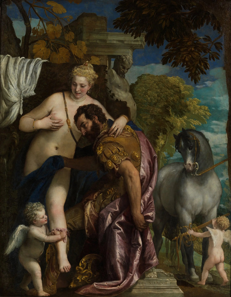 Venus och Mars - Paul Véronèse