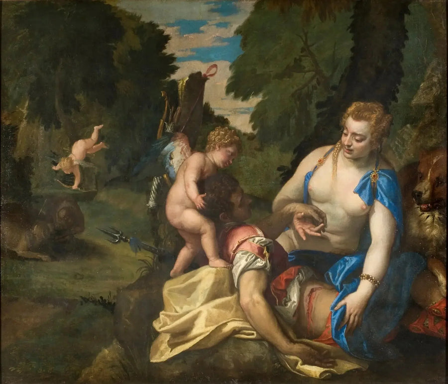 Vénus som gråter Adonis - Paul Véronèse