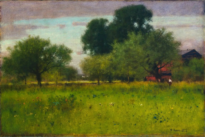 äppelodling - George Inness