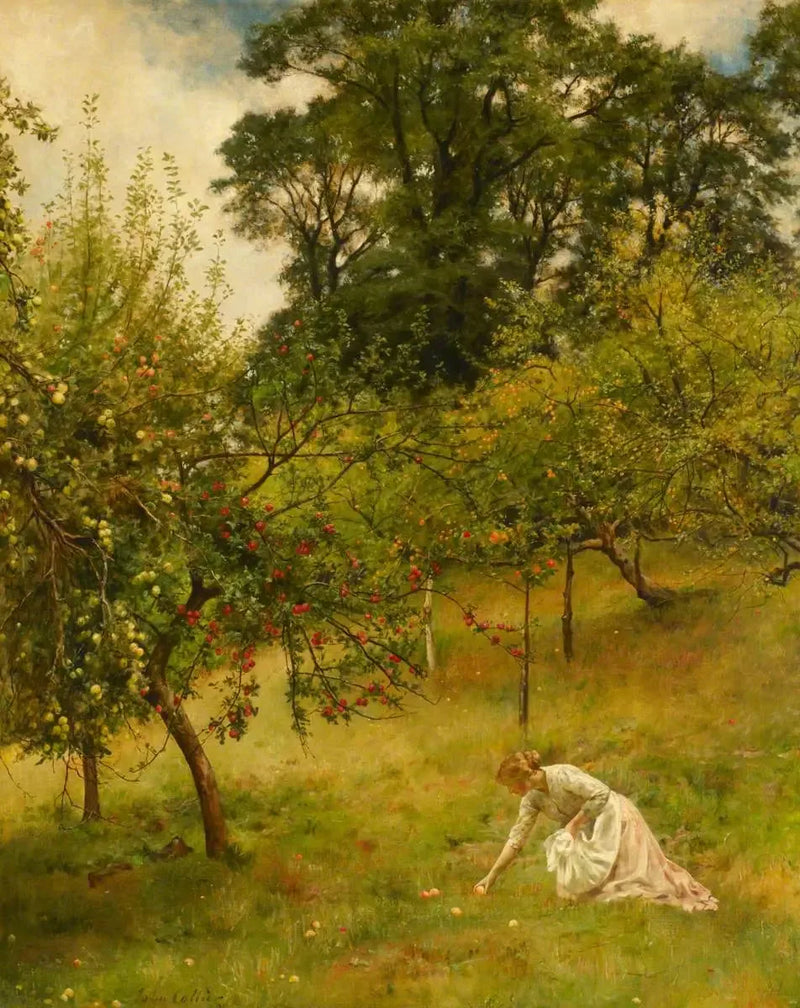 Devonshire-trädgården av John Collier