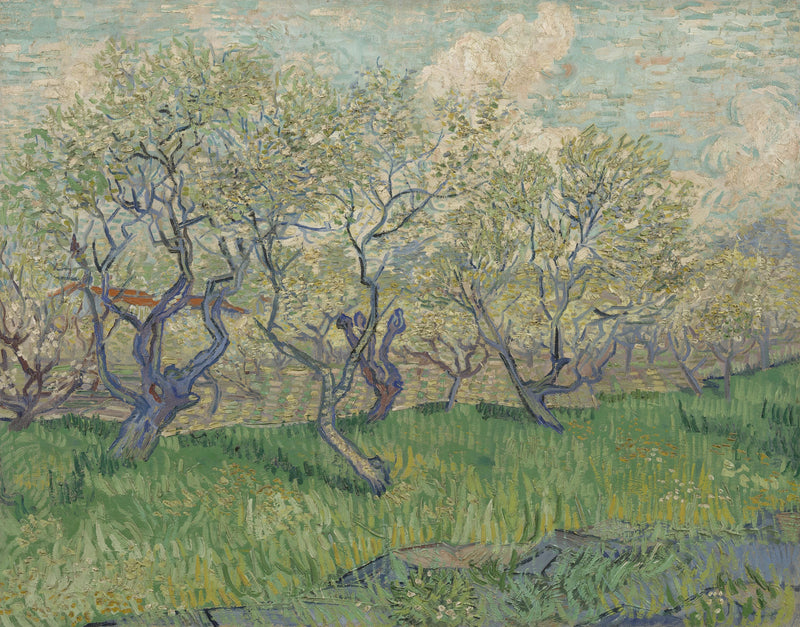 Blommande fruktträdgård - Vincent van Gogh