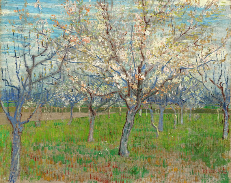 Den rosa fruktträdgården - Vincent van Gogh