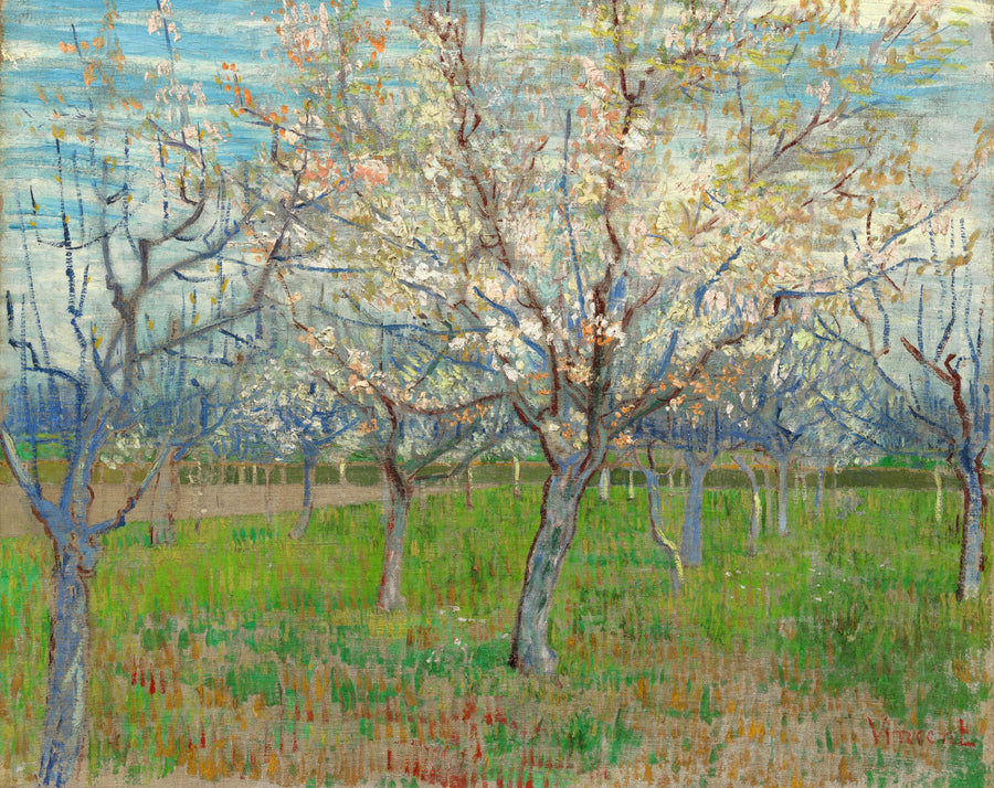 Den rosa fruktträdgården - Vincent van Gogh