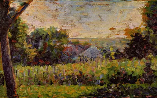 Mot byn - Georges Seurat
