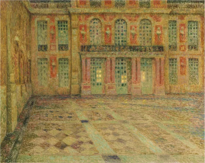 Versailles: Hovgården - Henri Le Sidaner