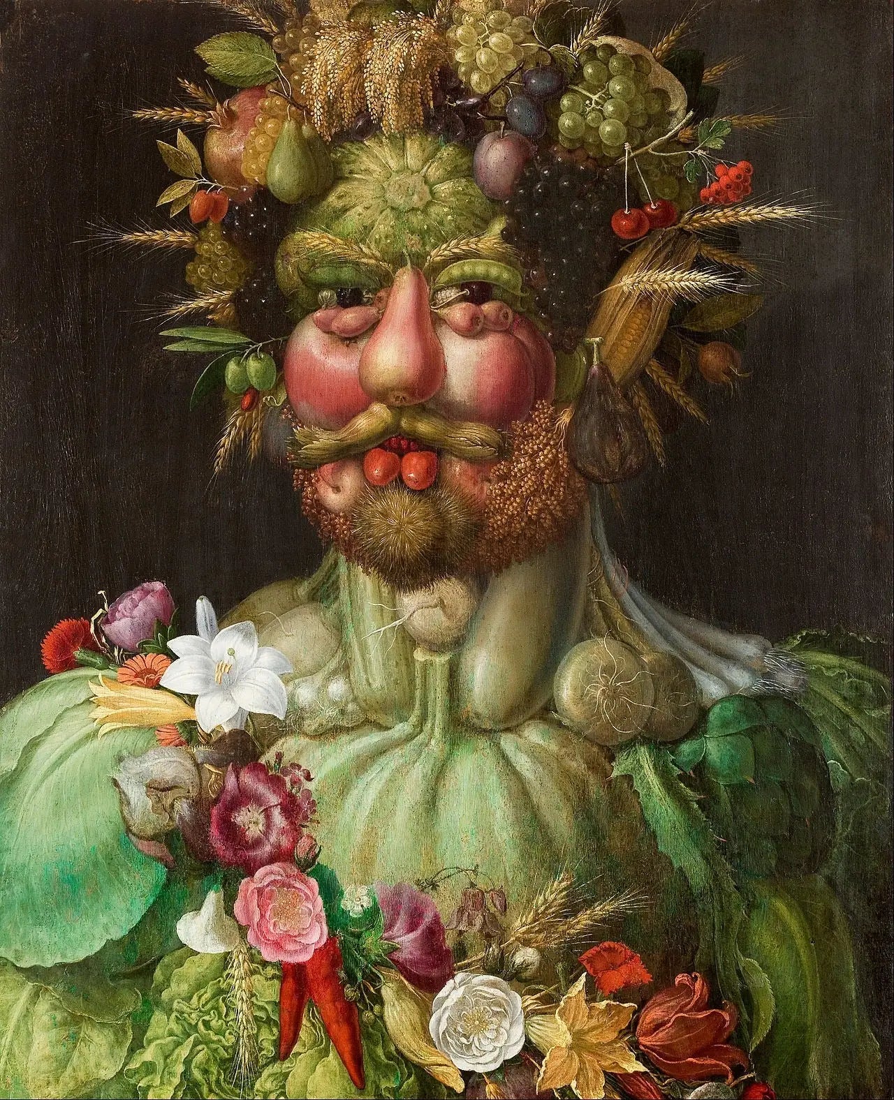 Vertumne - Giuseppe Arcimboldo - Alpha Reproduction