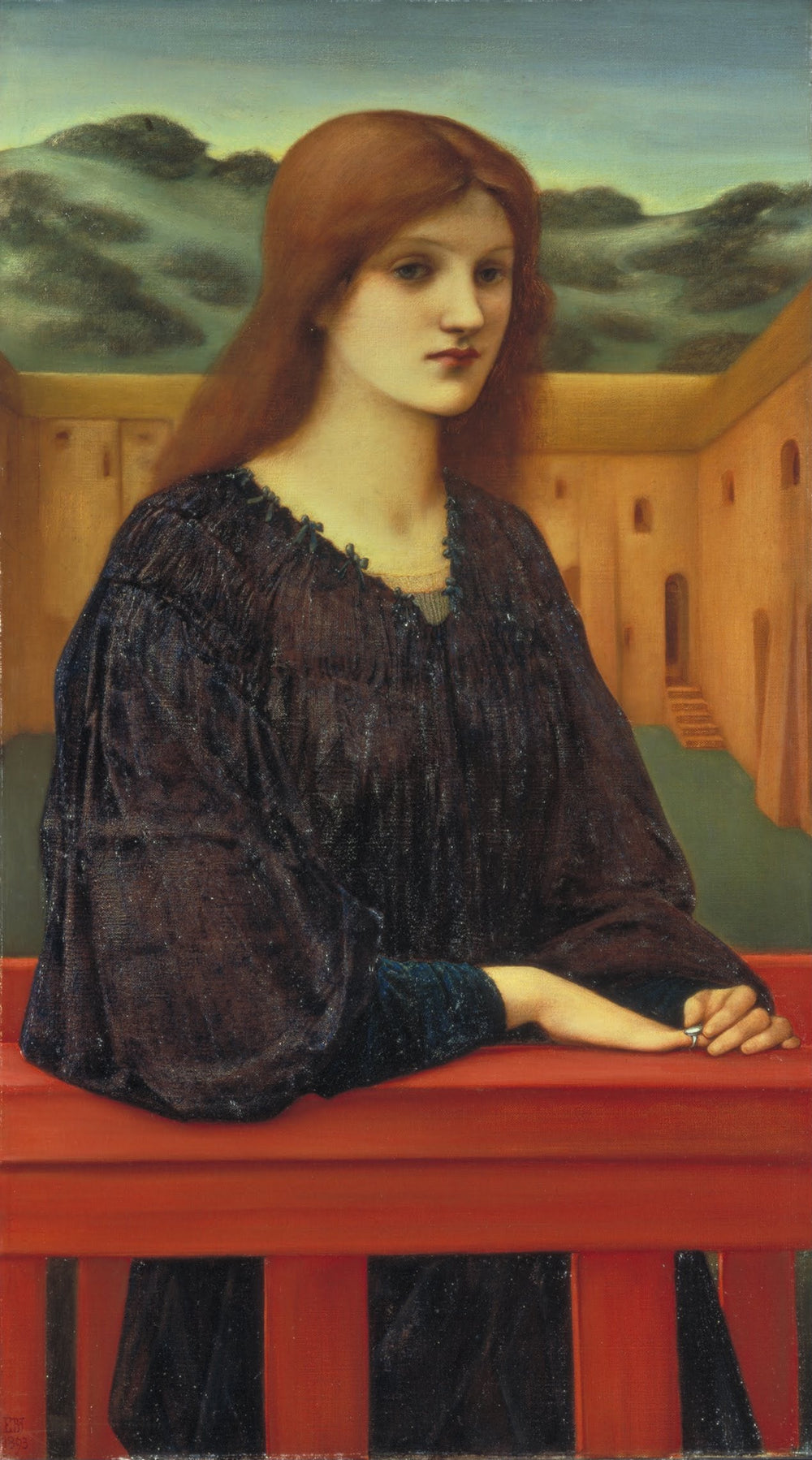 Vespertina Quies - Edward Burne-Jones - Alpha Reproduction