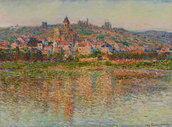 Vétheuil på sommaren - Claude Monet