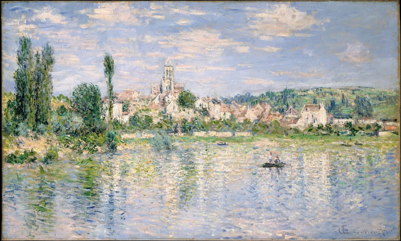 Vétheuil på sommaren - Claude Monet