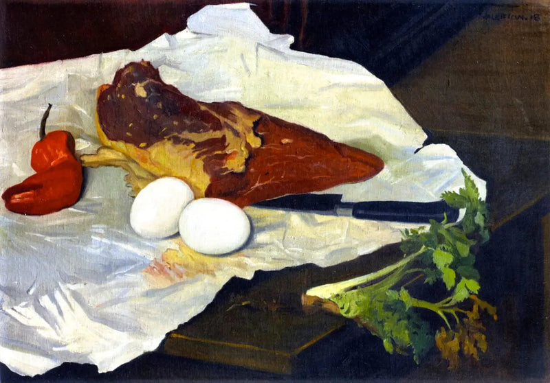 Kött och kött - Félix Vallotton