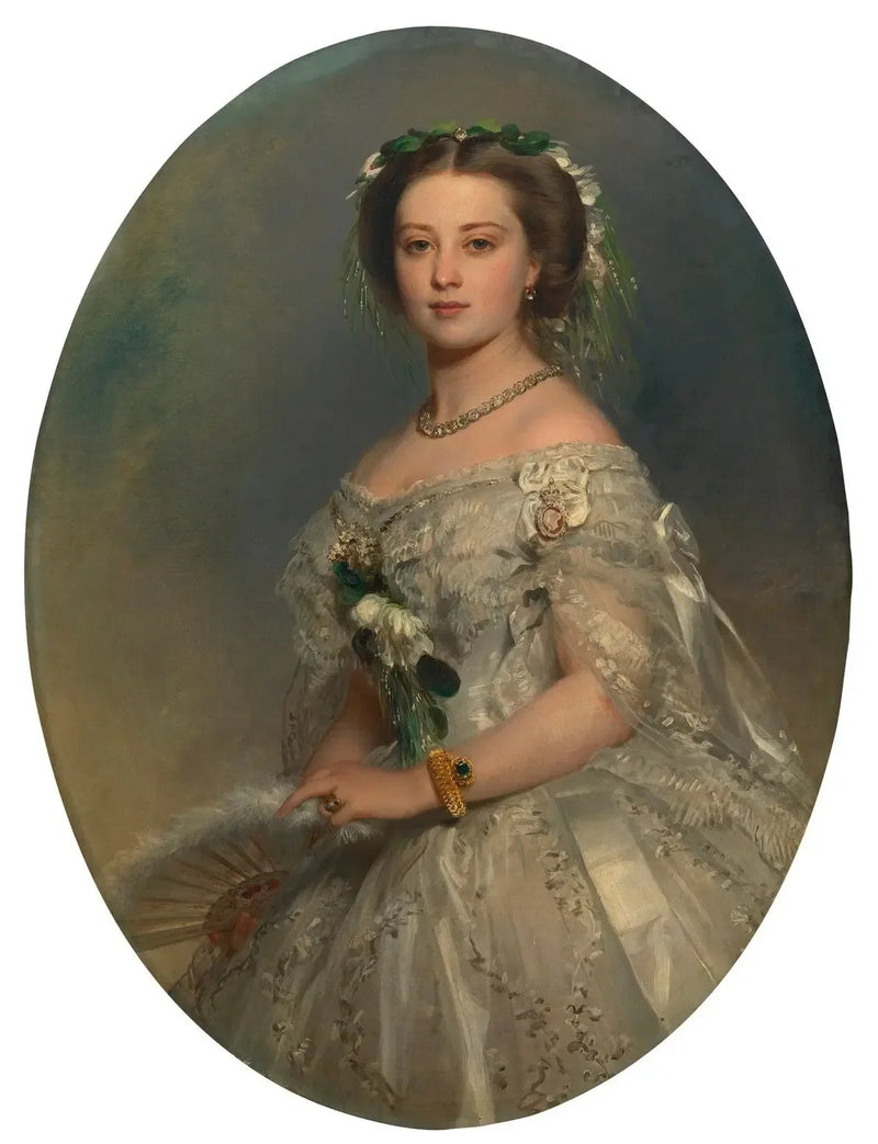 Victoria, prinsessa och drottning (1840-1901), senare kejsarinna av Tyskland - Franz Xaver Winterhalter