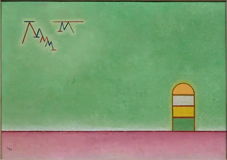 Grön tomhet - Vassily Kandinsky