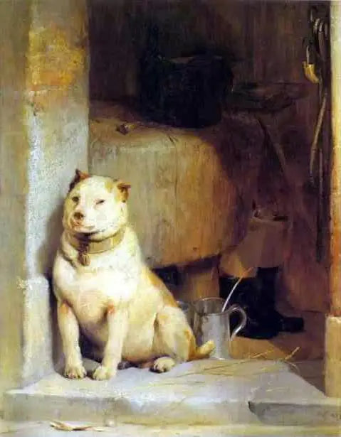 Låg livmoder - Edwin Henry Landseer