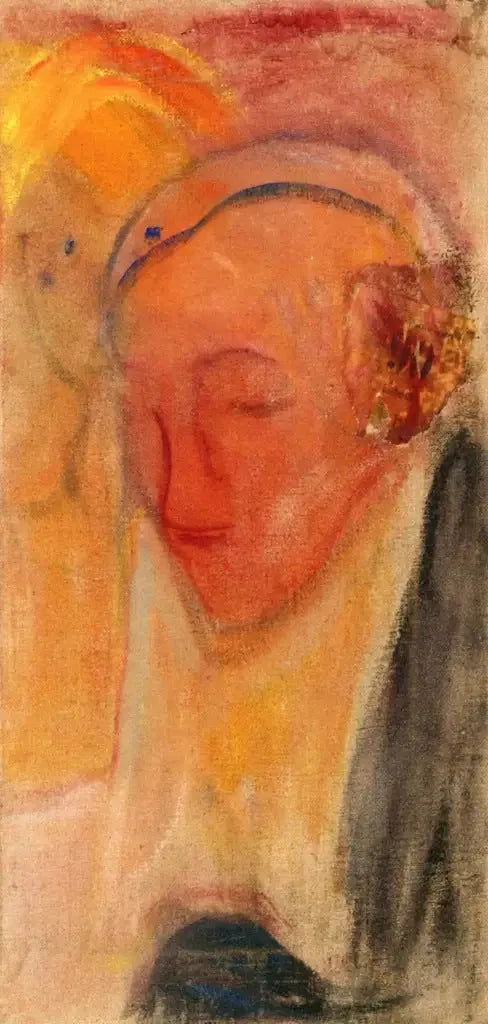 Gamla mannen med skägg - Edvard Munch
