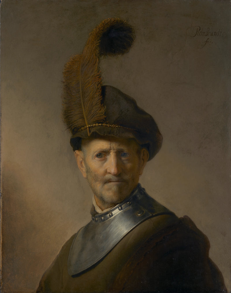 En gammal krigare - Rembrandt