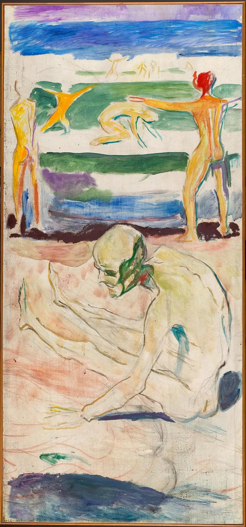 Gamla Mannen - Edvard Munch