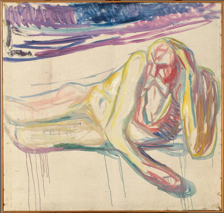 Gamla Mannen - Edvard Munch