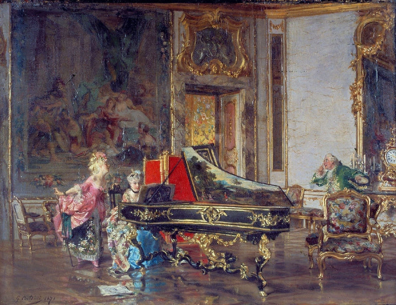 gammal sång (I) - Giovanni Boldini