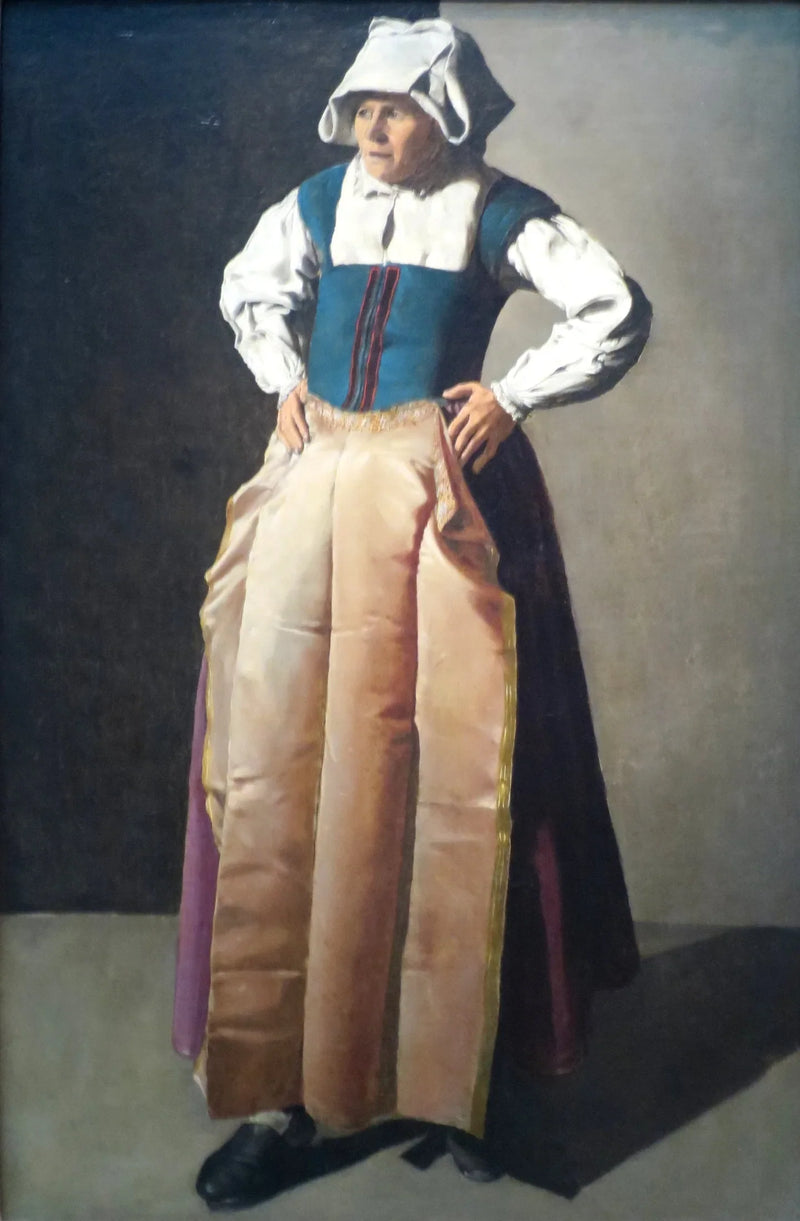 Gammal kvinna - Georges de La Tour