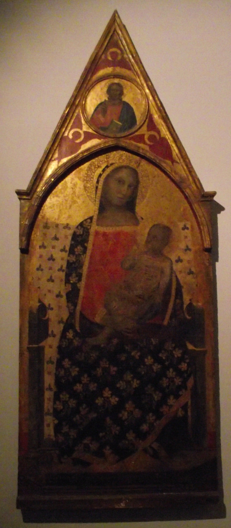 Madonna med barnet - Allegretto Nuzi