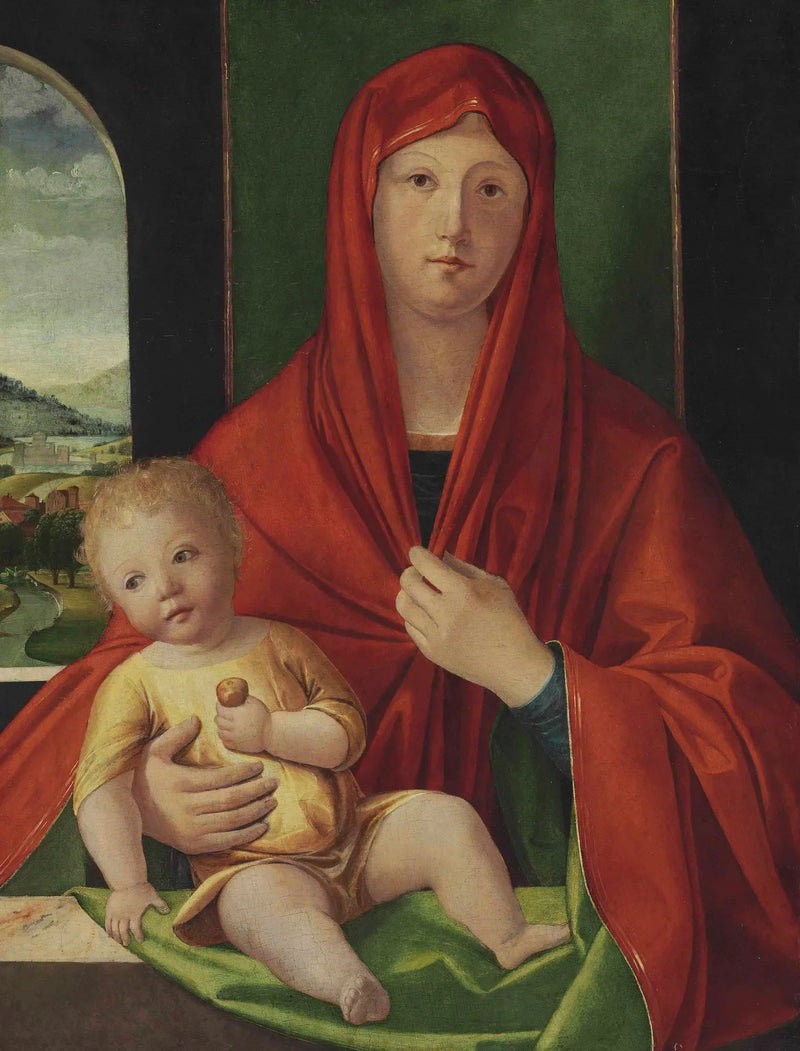 Madonna med barnet - Alvise Vivarini