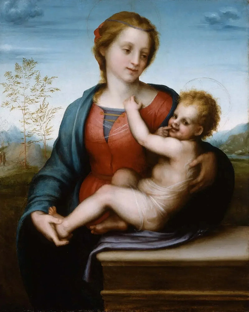 Madonna med barn - Andrea del Sarto