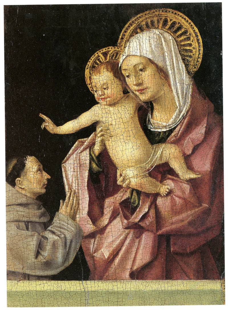 Madonna med barn - Antonello de Messine