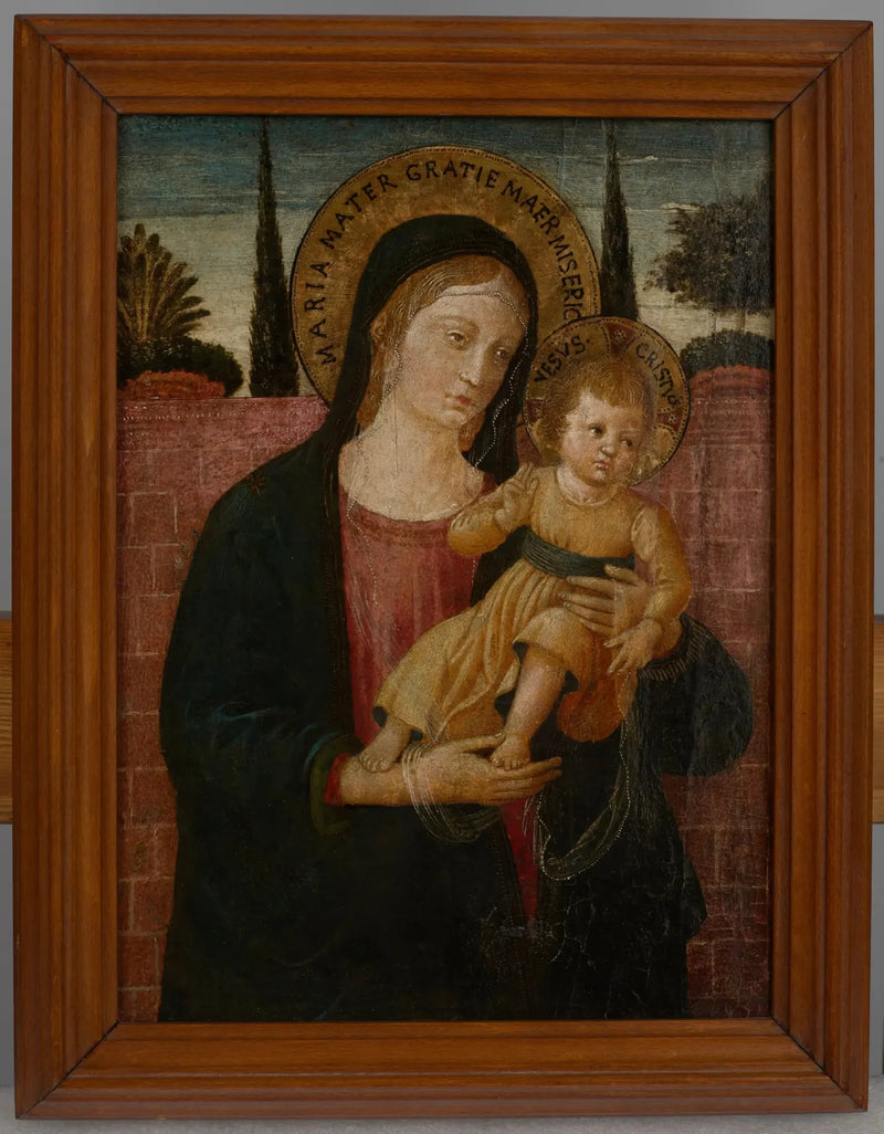 Madonna med barn - Benozzo Gozzoli