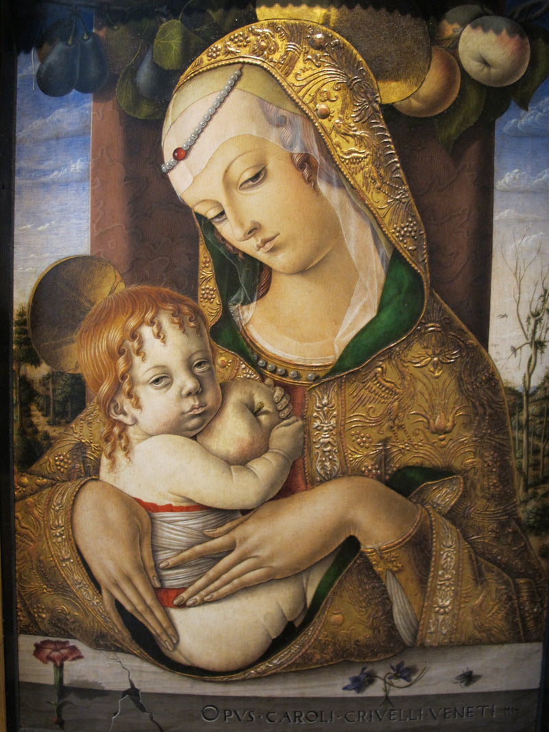 Jungfru med barnet - Carlo Crivelli