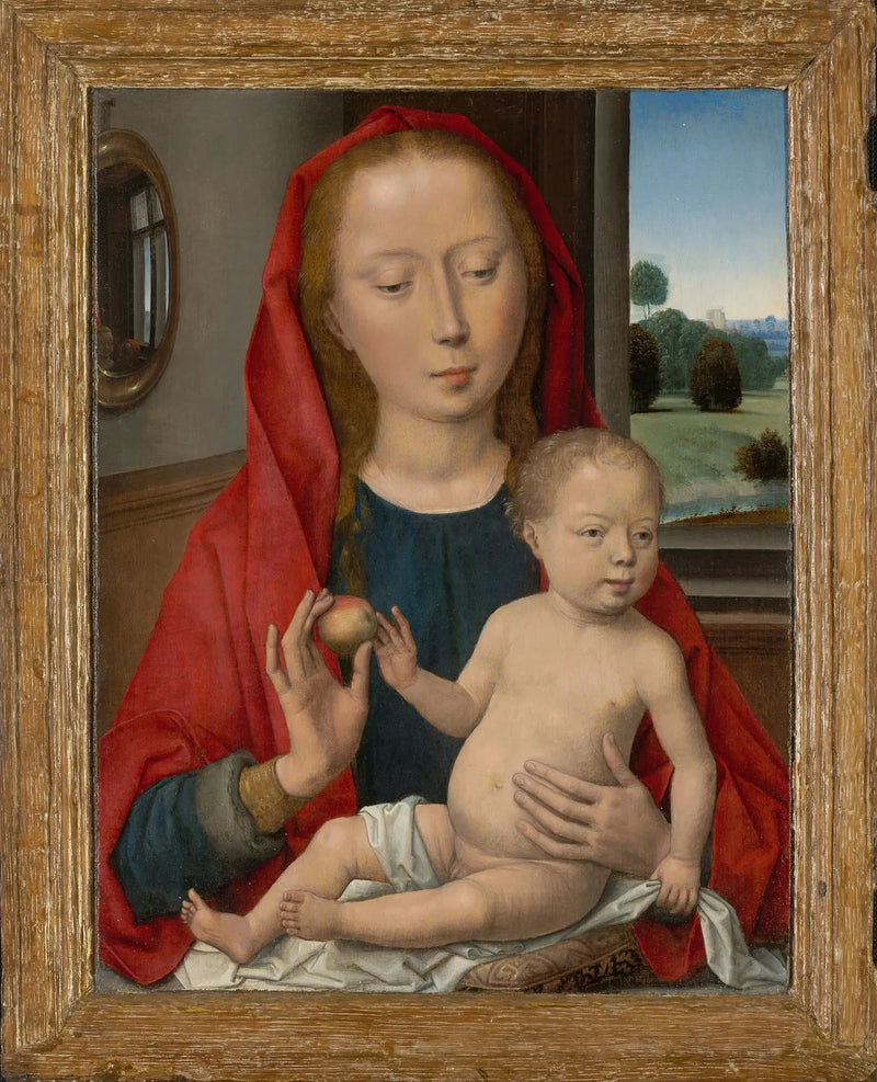 Madonna med barnet (Chicago) - Hans Memling