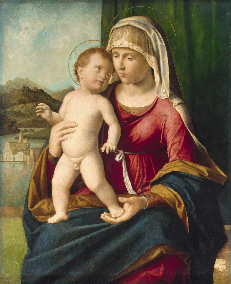 Madonna med barn - Cima da Conegliano