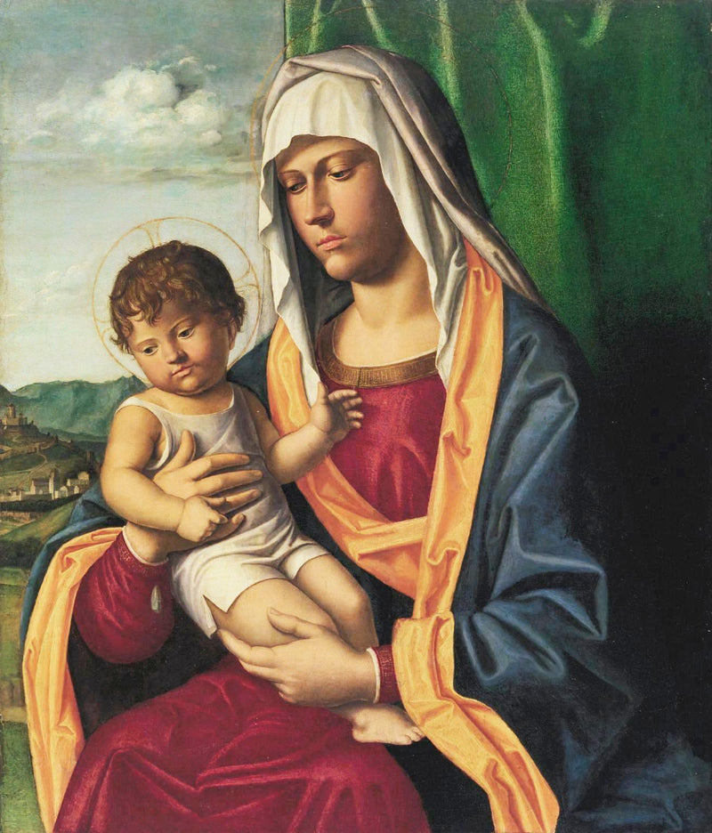Madonna med barnet - Cima da Conegliano