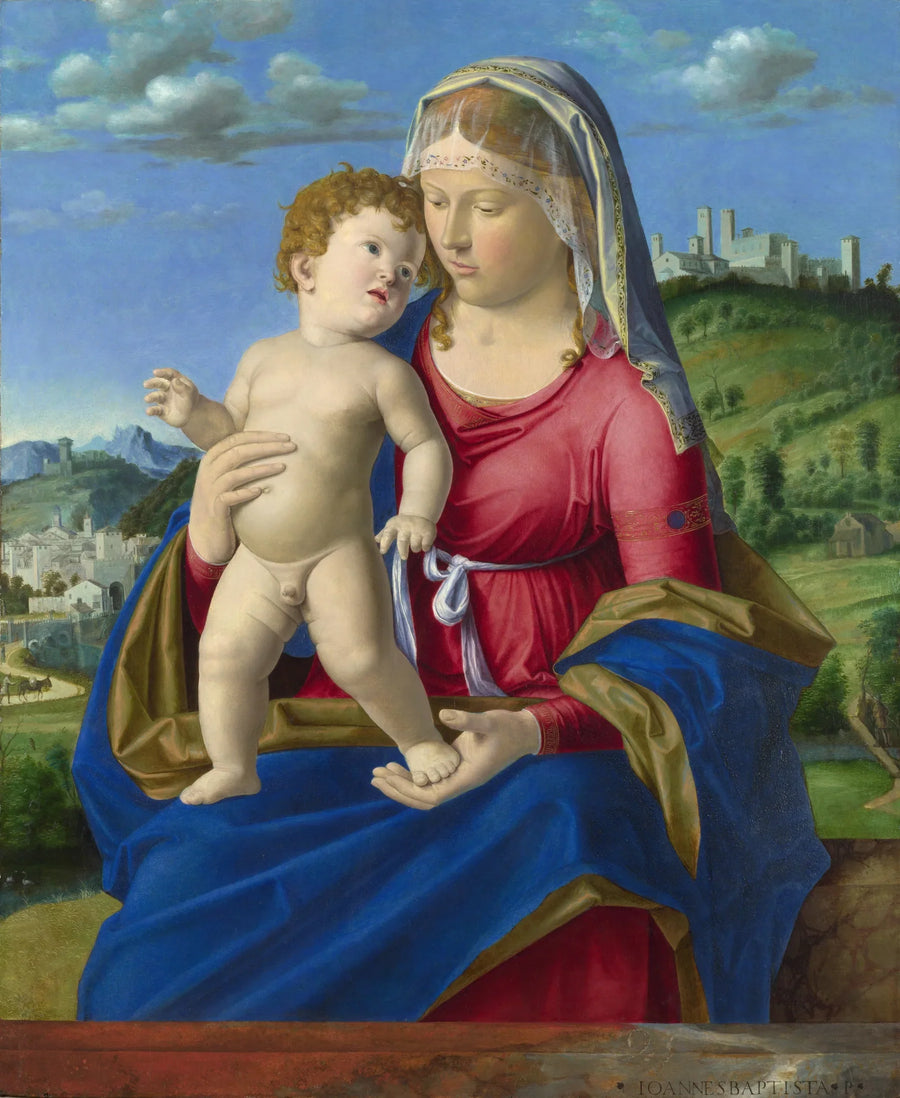 Madonna med barn - Cima da Conegliano