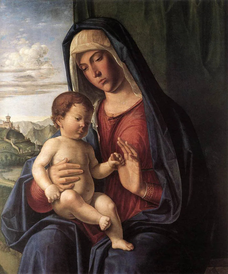 Madonna med barn - Cima da Conegliano