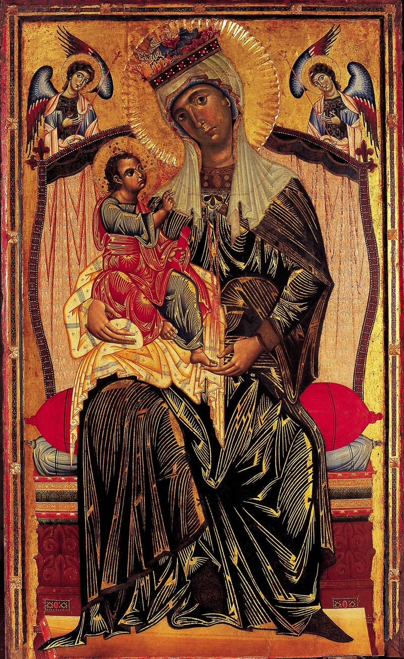 Madonna med barn - Coppo di Marcovaldo