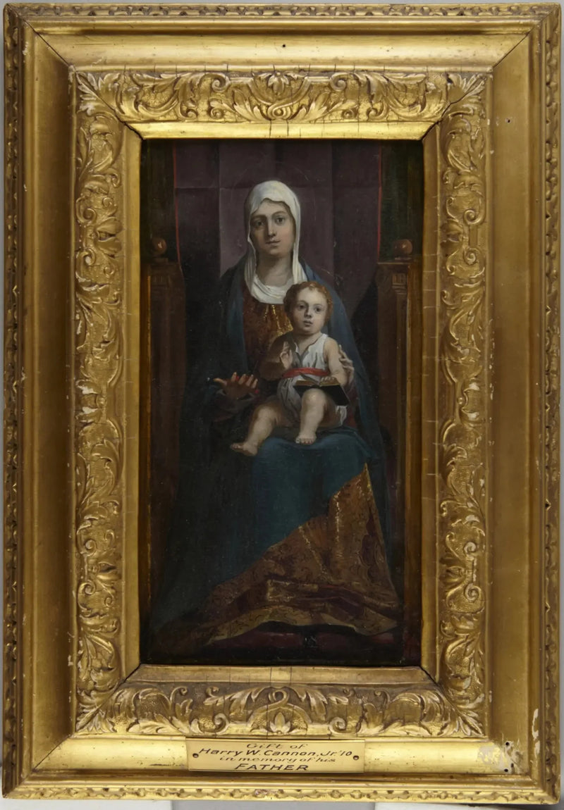 Madonna med barnet - David Teniers den yngre