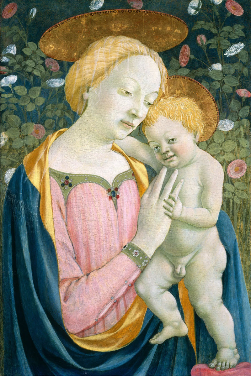 Jungfru med barnet - Domenico Veneziano