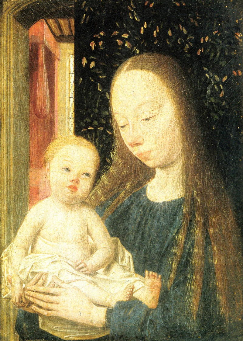 Madonna med barn i halvfigur - Geertgen tot Sint Jans