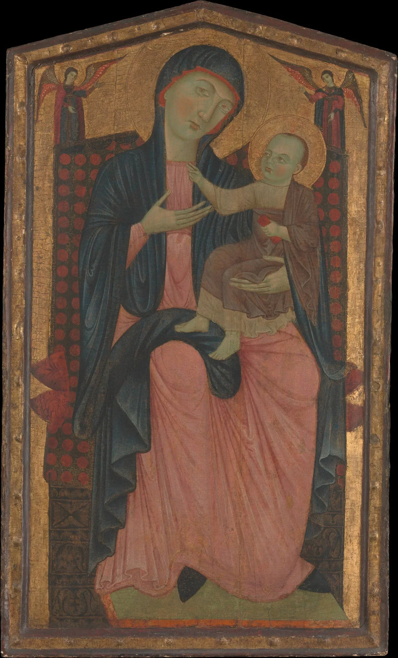 Madonna med barnet i majestät - Master of the Magdalen