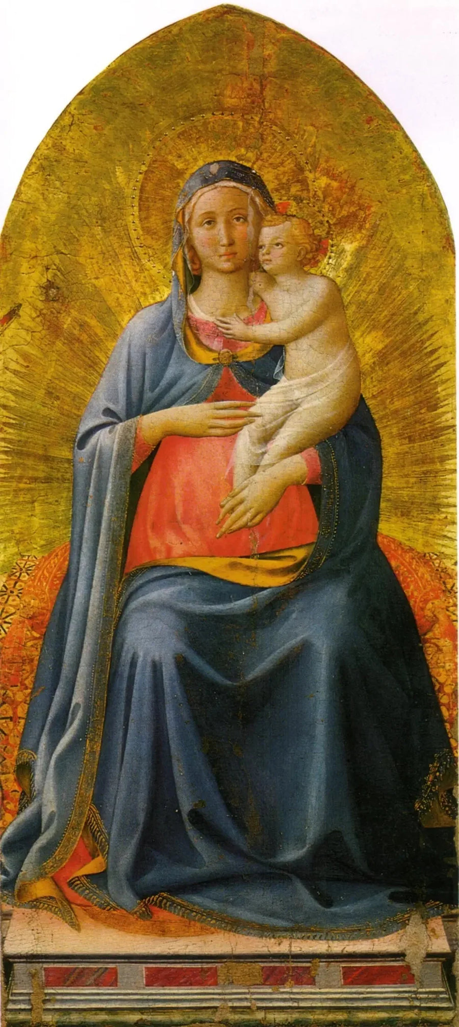 Madonna med barnet - Fra Angelico