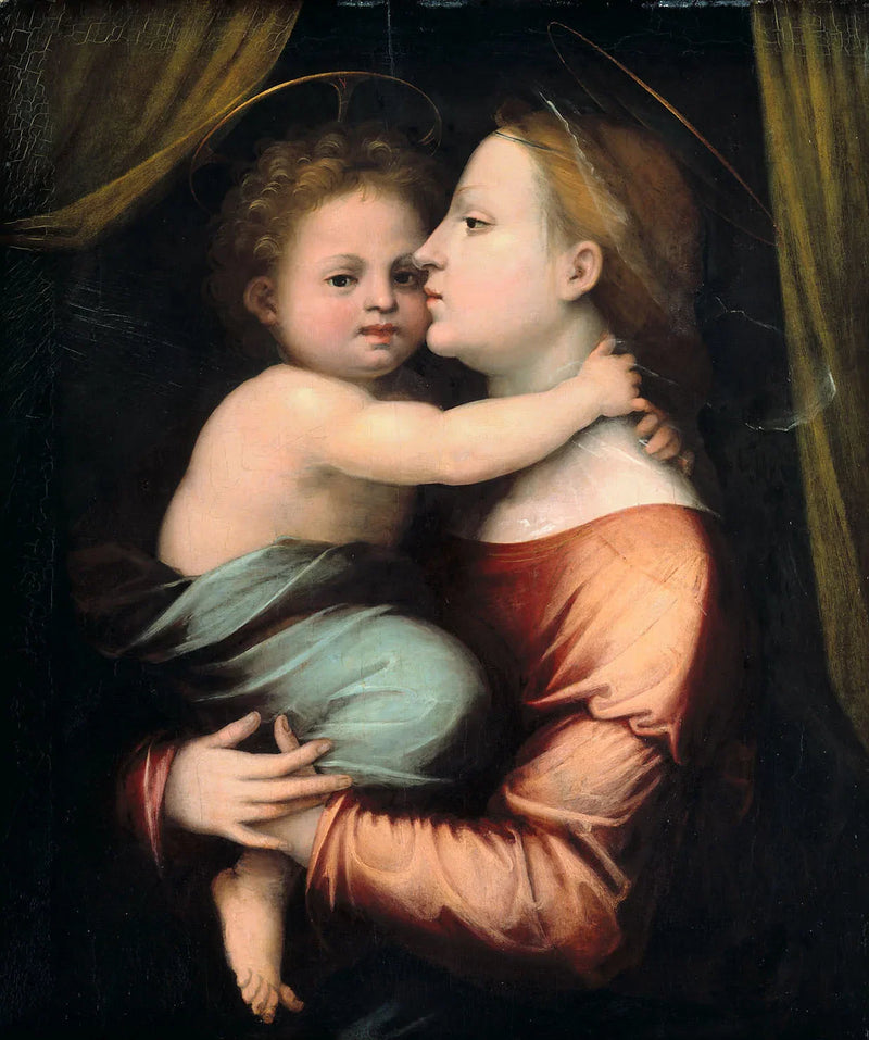Jungfru med barnet - Fra Bartolomeo