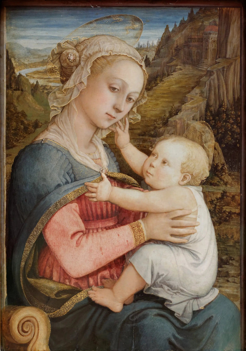 Madonna med barn - Fra Filippo Lippi