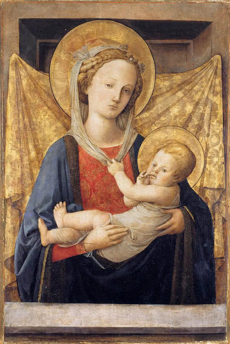 Madonna med barn - Fra Filippo Lippi
