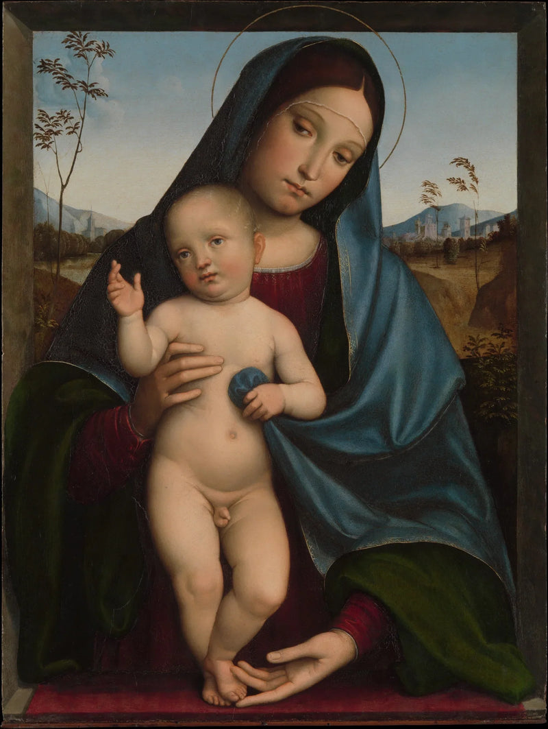 Madonna med barnet - Francesco Francia