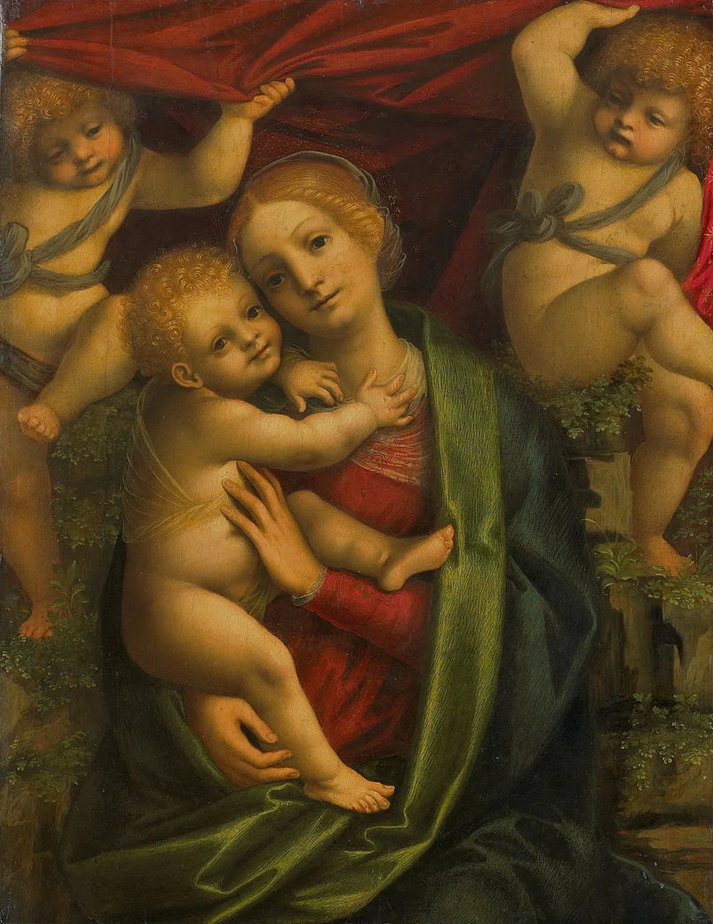 Madonna med barn - Gaudenzio Ferrari