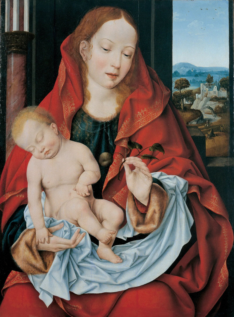 Jungfru med barnet (Genua) - Joos van Cleve