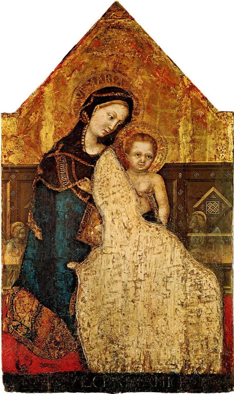 Madonna med barn - Gentile da Fabriano