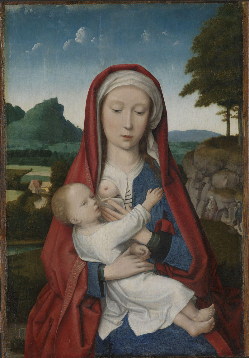 Madonna med barnet - Gérard David